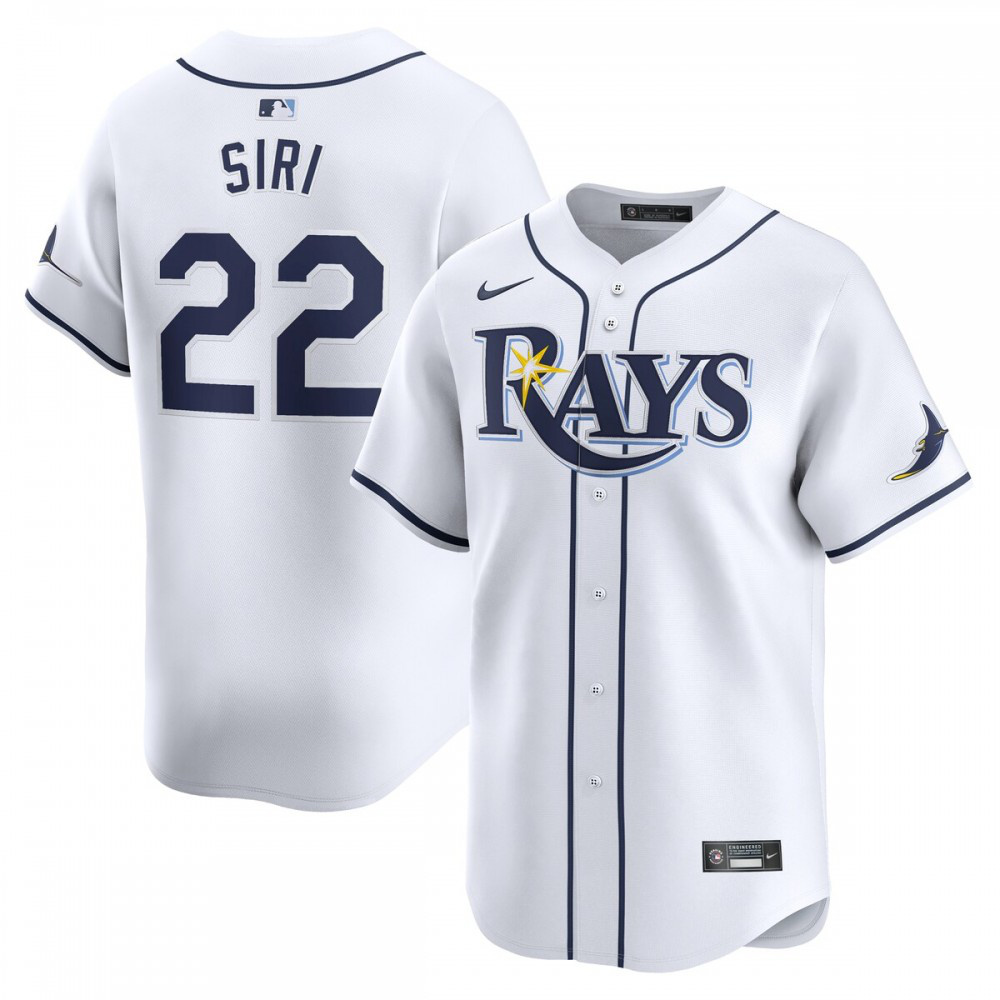 Jose Siri Tampa Bay Rays Home Limited Player Jersey - White-Pro Kit Vault | Brand New 26/27 Sports Jerseys